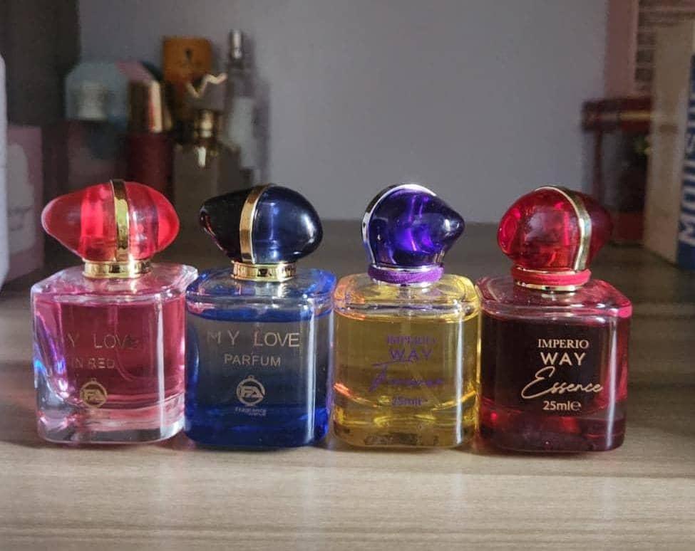My way mini perfumes